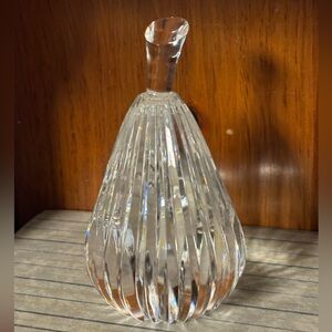 Waterford Crystal Pear Paperweight